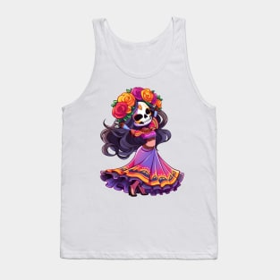 Day of the Dead Woman Dancing Tank Top